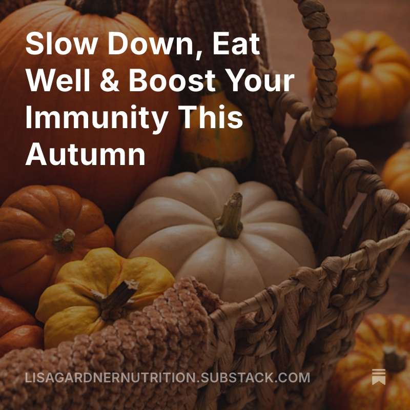 Autumn nutrition
